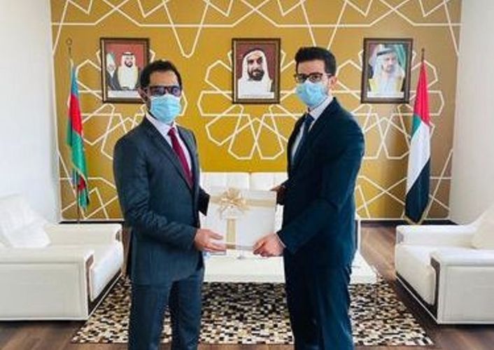Heads of diplomatic missions of UAE and Israel in Azerbaijan meet
