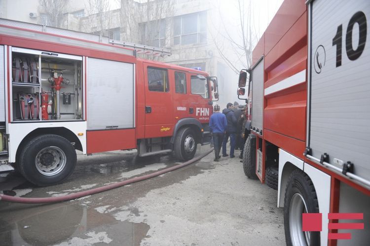 Fire in Nizami street of Baku extinguished - UPDATED