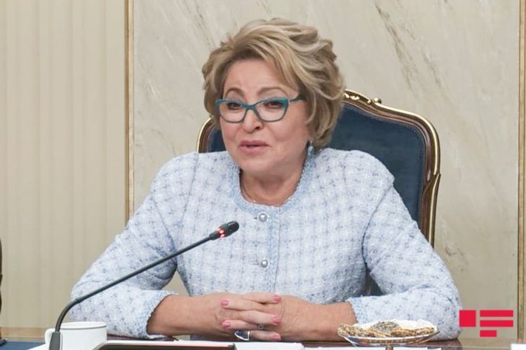 Matviyenko: “We are pleased with Russia-Azerbaijan cooperation on international arena”