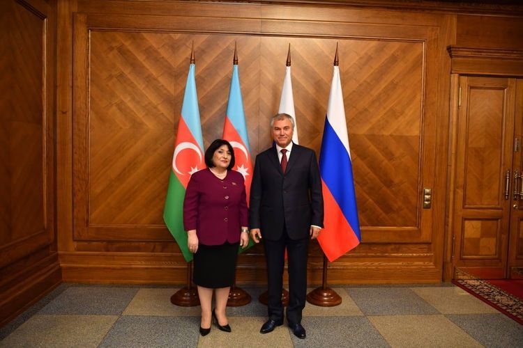 Sahiba Gafarova met with Vyacheslav Volodin - UPDATED