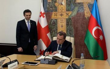 Azerbaijani FM meets with deputy chairman of Georgian parliament