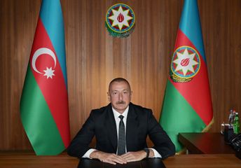 President Ilham Aliyev made a speech at general debates of 75th session of United Nations General Assembly in a video format