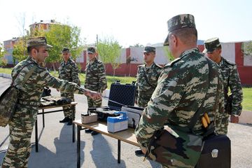 Combined Arms Army hold a competition for the title of "Best non-staff Chemical Protection Unit" - VIDEO