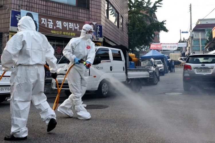 South Korea's domestic coronavirus cases fall to the lowest in 44 days