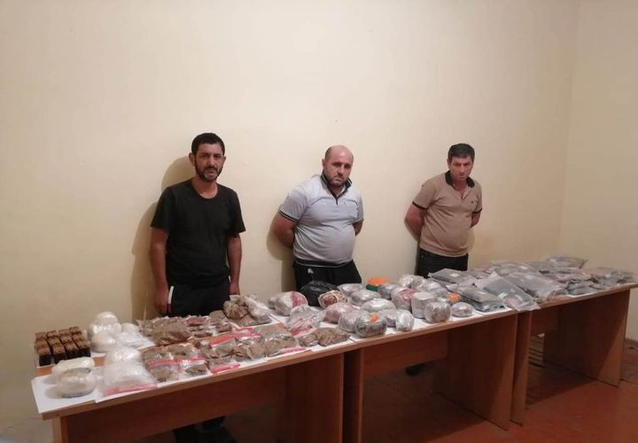 Smuggling of 84 kg of narcotic substance from Iran into Azerbaijan prevented - PHOTO