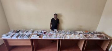 Smuggling of 84 kg of narcotic substance from Iran into Azerbaijan prevented - PHOTO