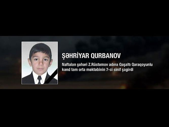 AFFA sent letter to FIFA and UEFA regarding death of footballer aged 13 in Azerbaijan’s Naftalan as a result of Armenians’ fire