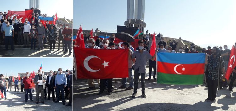 Campaign of support for Azerbaijan held in Igdir