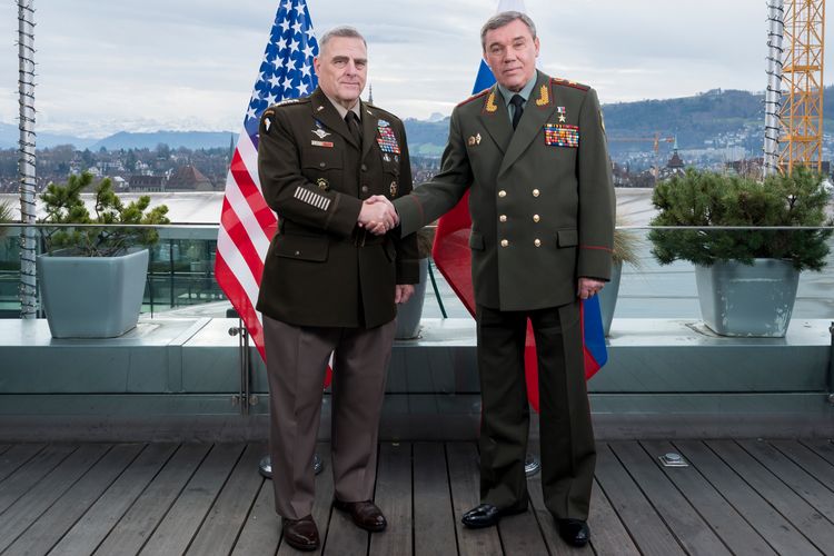 Russian and U.S. military chiefs of staff hold phone call