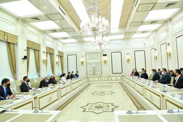 Sahiba Gafarova meets with Turkish minister of trade