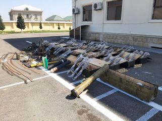 Large number of ammunition found in Fuzuli