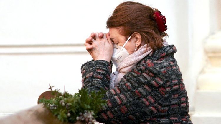 Covid pandemic peaks in Eastern Europe ruins Easter