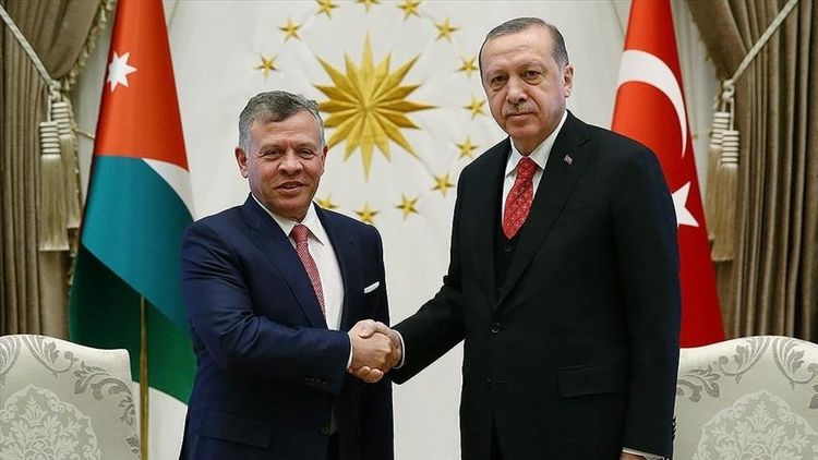 Turkish president, Jordan's king speak over phone