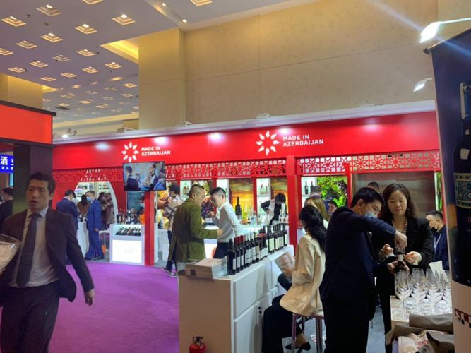 Azerbaijani products being demonstrated in China - PHOTO