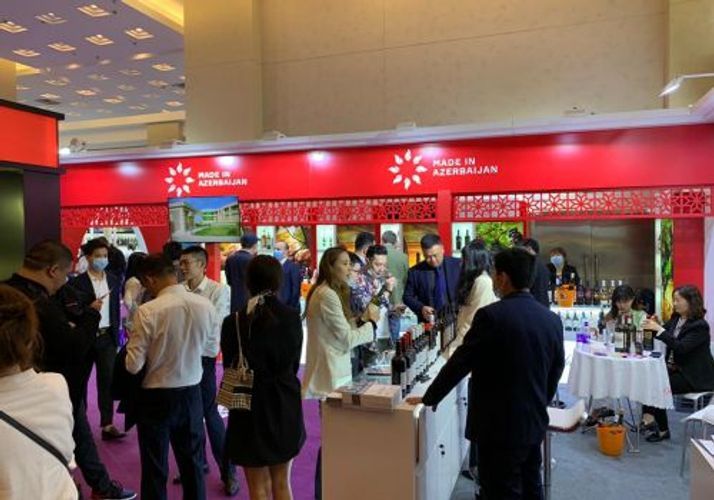 Azerbaijani products being demonstrated in China - PHOTO