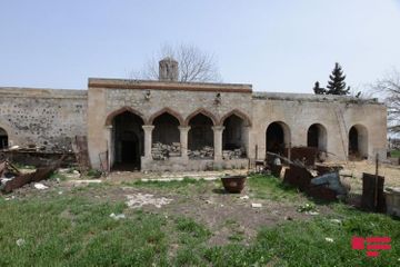 CMO chairman and heads of religious confessions visited Imarat cemetery in Aghdam