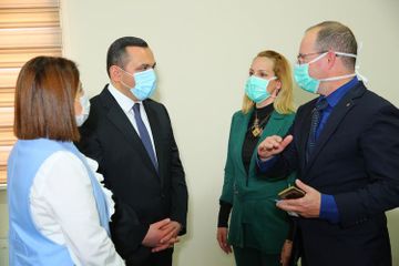 Second part of medical and humanitarian aid sent by Israel presented to TABIB