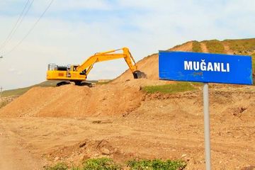 Construction of Khudafarin-Gubadli-Lachin automobile road launched - PHOTO