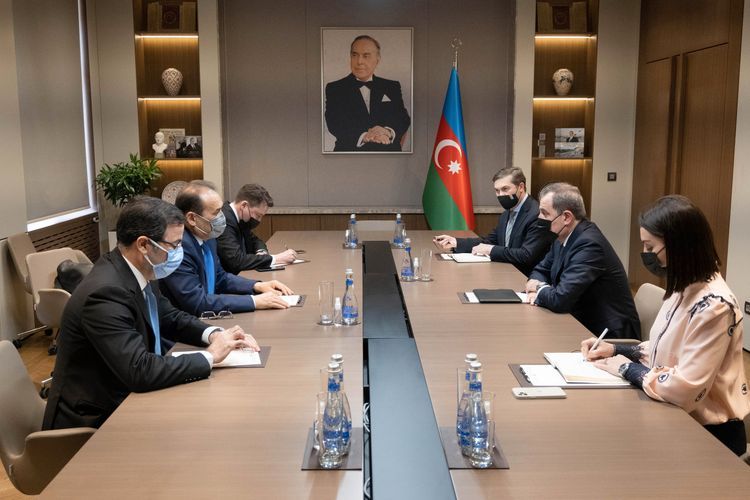 Foreign Minister Jeyhun Bayramov met with the Secretary-General of the Cooperation Council of Turkic-Speaking States Baghdad Amreyev
