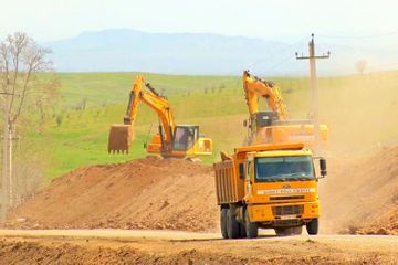 Construction of new Hadrut-Jabrayil-Shukurbayli highway is underway