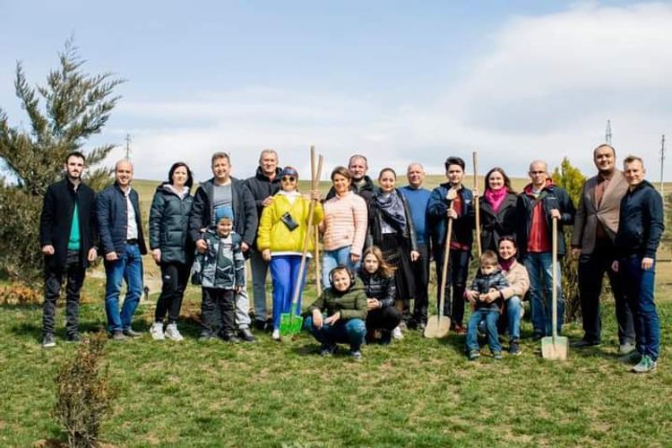 Ukrainian Embassy joins "Greening of the Planet" international ecological project  - PHOTO