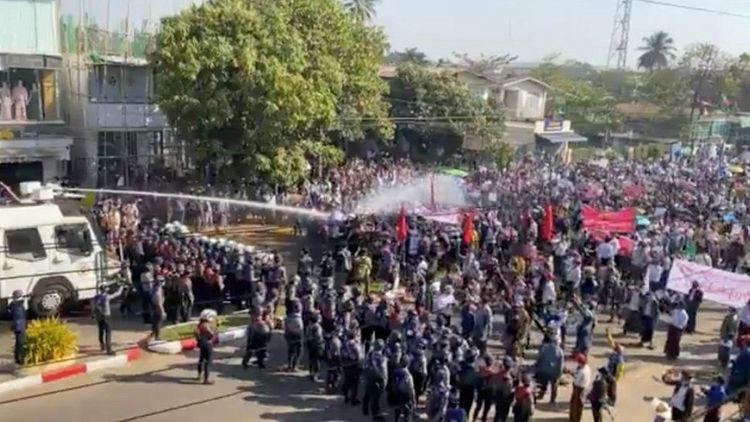 Dozens killed in Myanmar city crackdown