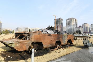 President Ilham Aliyev attended opening of Military Trophy Park in Baku - UPDATED