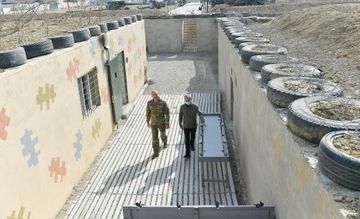 President Ilham Aliyev attended opening of Military Trophy Park in Baku - UPDATED
