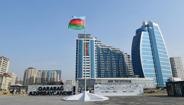President Ilham Aliyev attended opening of Military Trophy Park in Baku - UPDATED