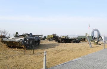 President Ilham Aliyev attended opening of Military Trophy Park in Baku - UPDATED