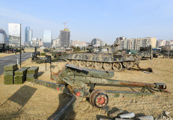 President Ilham Aliyev attended opening of Military Trophy Park in Baku - UPDATED