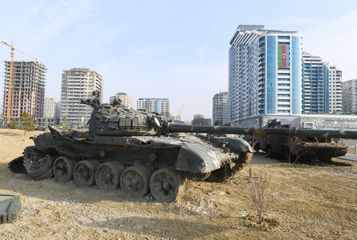 President Ilham Aliyev attended opening of Military Trophy Park in Baku - UPDATED