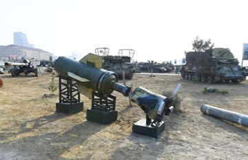 President Ilham Aliyev attended opening of Military Trophy Park in Baku - UPDATED