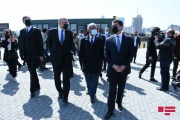 Participants of international conference get acquainted with Military Trophy Park in Baku