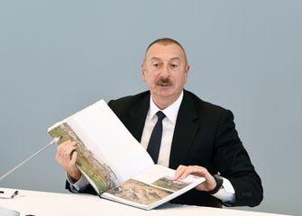 Azerbaijani President  attended a conference at the ADA entitled "New vision for South Caucasus: Post-conflict development and cooperation” - UPDATED
