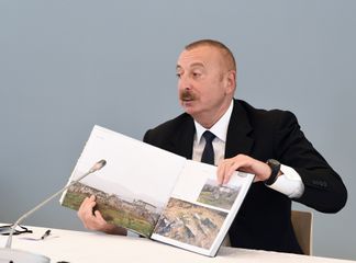 Azerbaijani President  attended a conference at the ADA entitled "New vision for South Caucasus: Post-conflict development and cooperation” - UPDATED