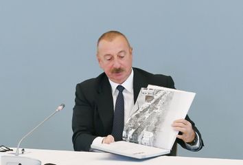 Azerbaijani President  attended a conference at the ADA entitled "New vision for South Caucasus: Post-conflict development and cooperation” - UPDATED