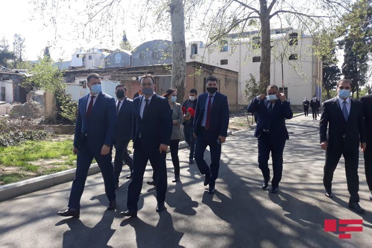 Ukraine's Minister of Infrastructure visits Azerbaijan's Ganja