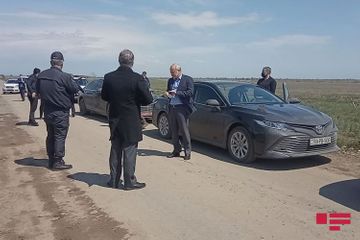 Ukrainian Deputy PM visits Agdam
