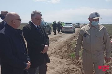 Ukrainian Deputy PM visits Agdam