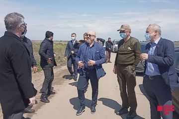 Ukrainian Deputy PM visits Agdam