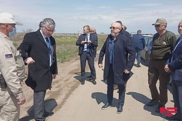 Ukrainian Deputy PM visits Agdam