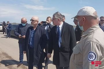 Ukrainian Deputy PM visits Agdam
