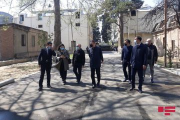 Members of Italian Senate visit area shelled by Armenia in Ganja  - PHOTO