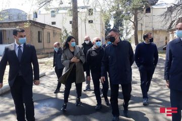 Members of Italian Senate visit area shelled by Armenia in Ganja  - PHOTO