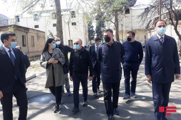 Members of Italian Senate visit area shelled by Armenia in Ganja  - PHOTO