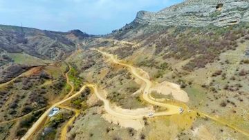 Construction of "Victory road" being continued rapidly - PHOTO