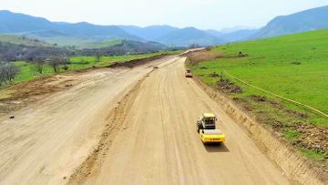 Construction of "Victory road" being continued rapidly - PHOTO