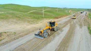 Construction of "Victory road" being continued rapidly - PHOTO