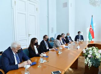 Chair of Milli Majlis Sahiba Gafarova Met with Chair of Kyrgyz Parliament 